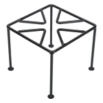 مركاب نار مربع 25×25 سم – يتحمّل حرارة عالية، ثابت ومستقر، سهل الحمل والتخزين من عتاد - عتاد