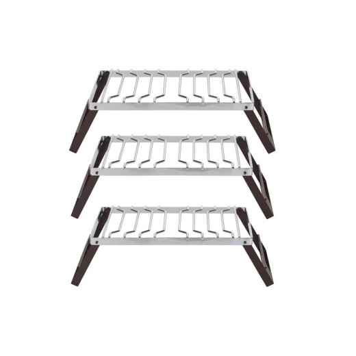 مركاب نار البر قابل للطي 30×50 سم – متين ويتحمل الحرارة، تصميم عملي وسهل التخزين من عتاد - عتاد - Image 2