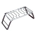 مركاب نار البر قابل للطي 25×35 سم – سهل النقل ومقاوم للصدأ وآمن للاستخدام الخارجي من عتاد - عتاد