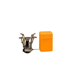 Atad Mini Portable Camping Stove with Electronic Ignition – Lightweight Aluminum Alloy & Stainless Steel, Outdoor Travel Cooking Burner