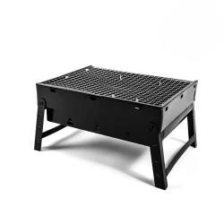 Atad Large Foldable Ground Grill – Heat-Resistant & Portable BBQ Charcoal Grill