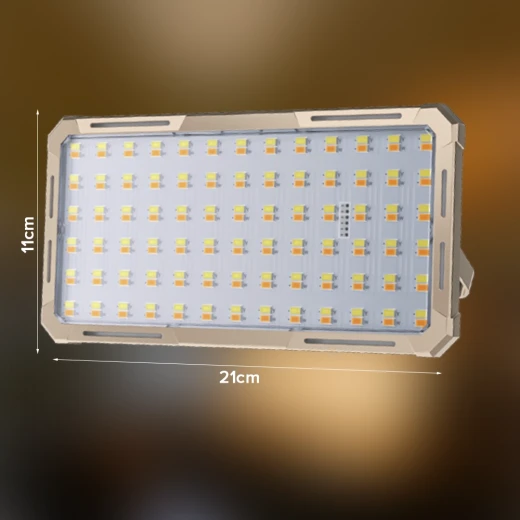 TOBY’S  Portable 150W LED Solar Work Light, 15000 Lumens – Solar & USB Rechargeable, IP66 Waterproof Flood Light - Tobys - Image 9