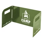 Atad Windproof Stove Shield 42×21.9×25 cm – Green – Portable, Durable & Improves Outdoor Cooking Efficiency - Atad