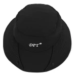 Atad Fishing & Hiking Sun Cap – Black Cotton Breathable Hat for Sun Protection & Cooling Comfort - Atad