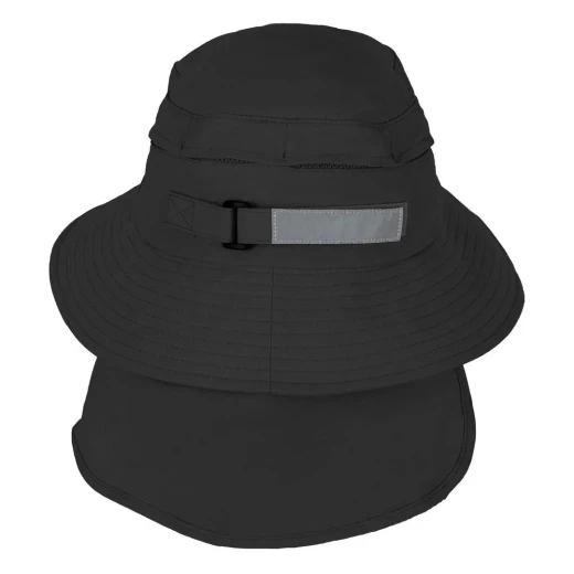 Atad Fishing & Hiking Sun Cap – Black Cotton Breathable Hat for Sun Protection & Cooling Comfort - Atad - Image 5
