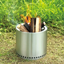Atad Amazing Stainless Steel Firewood Starter Stove 36×36 cm – Powerful Combustion for Outdoor Use