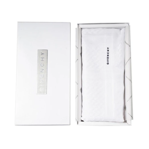 GIVENCHY Premium White Cotton Shemagh – 100% Pure Cotton Elegant Traditional Headscarf 58 - Givenchy - Image 5