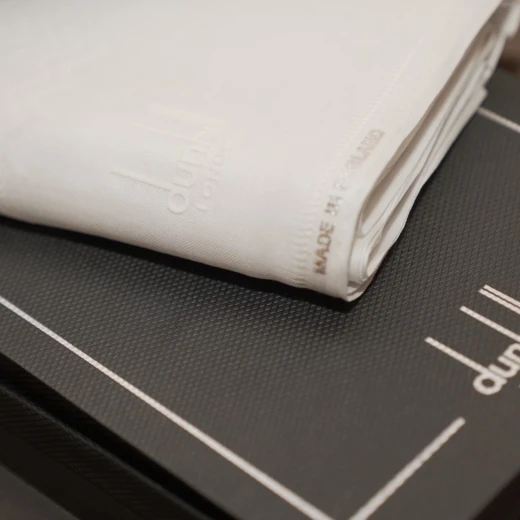 DUNHILL Premium White Cotton Shemagh, Size 58 – 100% Pure Cotton Elegant Traditional Headscarf - Dunhill - Image 5