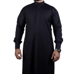 ثوب كحلي سادة مقاس (سمول) بتصميم أنيق وخياطة متقنة – من مدراز - مدراز