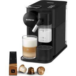 Nespresso Lattissima One Coffee Maker, Black | Includes Free Welcome Set of 7 Capsules 