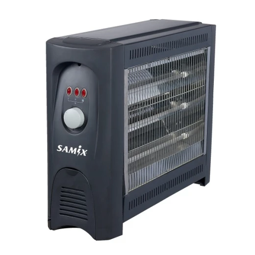 دفاية كهربائية SNK-32 باللون الأسود, بقوة 2100 واط، شاشة LED ومروحة مدمجة, تدفئة داخلية سريعة وآمنة من ساميكس دفاية كهربائية SNK-32 باللون الأسود, بقوة 2100 واط، شاشة LED ومروحة مدمجة, تدفئة داخلية سريعة وآمنة من ساميكس
