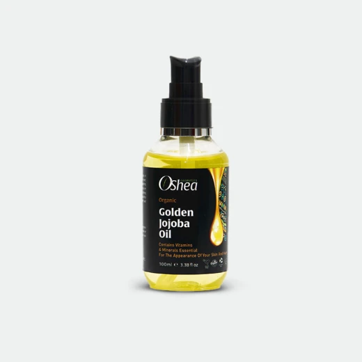 Oshea Organic Jojoba Oil 100ml deeply moisturizes skin and hair leaving it soft smooth and naturally shiny Oshea Organic Jojoba Oil 100ml deeply moisturizes skin and hair leaving it soft smooth and naturally shiny