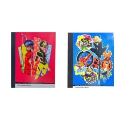 Inkology Miraculous Composition Book – 100 Sheets, Durable School Supplies for Kids