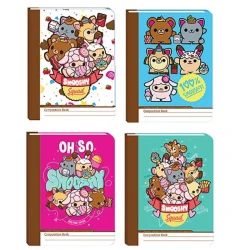 Inkology Smooshy Mushy Composition Book – 100 College-Ruled Sheets, Cute School Notebook