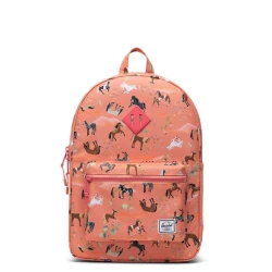 Herschel Heritage Youth Backpack – Wild Horses Print – 22L – 43 × 31 × 14 cm