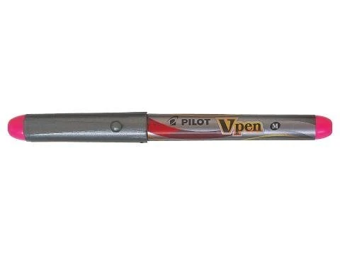 قلم حبر بايلوت V-Pen وردي سن متوسط - كتابة سلسة قلم حبر بايلوت V-Pen وردي سن متوسط - كتابة سلسة