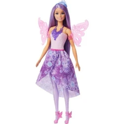 Barbie Fantasy Fashion Pack with Mermaid Tail & Fairy Wings for Creative Play & Storytelling