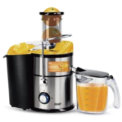 RAF R.2812 Juicer 1000W Stainless Steel Head - Efficient Juicing