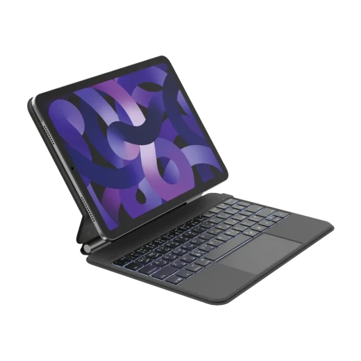 حافظة لوحة مفاتيح Belkin Connect Pro لجهاز iPad Pro 11" (M4) - بلوتوث، بإضاءة خلفية