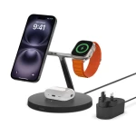 شاحن بيلكن اللاسلكي 3 في 1 مع MagSafe لأجهزة iPhone و Apple Watch و AirPods - بيلكين