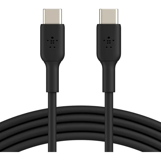 كيبل بيلكين BoostCharge USB-C إلى USB-C (1 متر/3.3 قدم) - شحن سريع ونقل بيانات لأجهزة iPhone و Samsung والمزيد