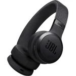 سماعات JBL Live 670NC اللاسلكية باللون الأسود: إلغاء الضوضاء، بلوتوث 5.3 - جي بي ال