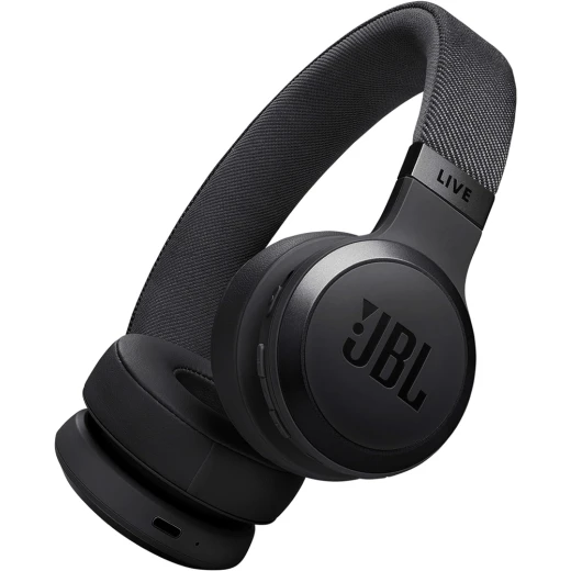 سماعات JBL Live 670NC اللاسلكية باللون الأسود: إلغاء الضوضاء، بلوتوث 5.3 سماعات JBL Live 670NC اللاسلكية باللون الأسود: إلغاء الضوضاء، بلوتوث 5.3