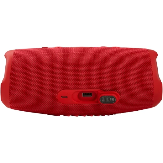 مكبر صوت بلوتوث محمول JBL Charge 5 - أحمر، مقاوم للماء، بطارية 20 ساعة، باور بانك - جي بي ال - Image 3