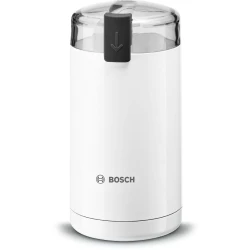 Bosch TSM6A011W White Coffee Grinder - Stainless Steel Blade, 75g Capacity