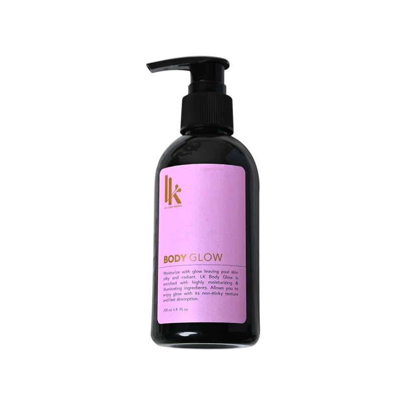 LK Body Glow 200ml Lotion: Moisturizing, Fast-Absorbing, Silky Skin - Lk