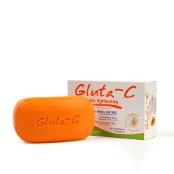 Gluta-C Skin Lightening Soap with Papaya Enzymes 135g - Face & Body
