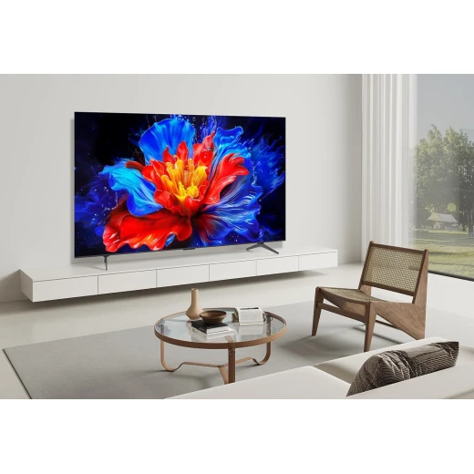 تلفزيون TCL 75P8K مقاس 75 بوصة بدقة 4K QLED Google TV مع معدل تحديث 144 هرتز، Dolby Vision و Atmos - تي سي ال - Image 8