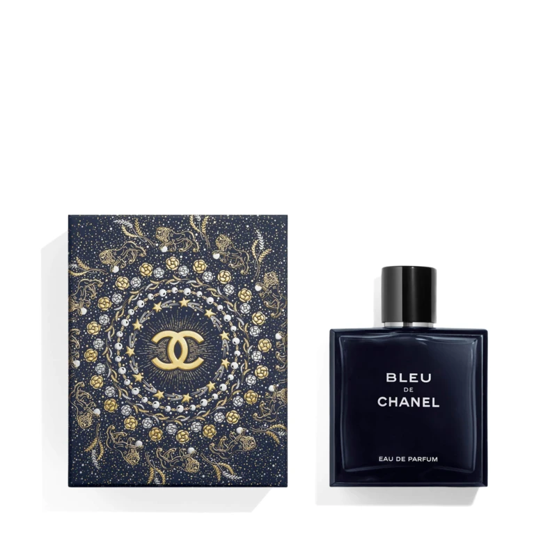 شانيل بلو دي شانيل او دي بارفان بخاخ للرجال عطر آسر 100 مل مجموعة هدايا - شانيل