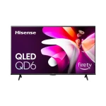 تلفزيون هايسنس 65 بوصة QLED بنظام جوجل تي في، بدقة 4K وتقنية HDR. تقدم هذه الشاشة صورًا مذهلة، ولوحة QLED، ووظائف جوجل تي في، ودقة 4K، ودعم تقنية HDR. - هيسنس