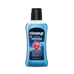 Close Up Active Defense Mouthwash 500ml, Antibacterial Fresh Breath Formula