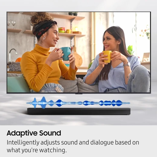 Samsung HW B750F 5.1 Channel Soundbar with Wireless Subwoofer, 2025 Model, Featuring Voice Enhance, Q Symphony, and Adaptive Sound Technologies, Black Finish - Samsung - Image 7