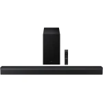 Samsung HW B750F 5.1 Channel Soundbar with Wireless Subwoofer, 2025 Model, Featuring Voice Enhance, Q Symphony, and Adaptive Sound Technologies, Black Finish - Samsung