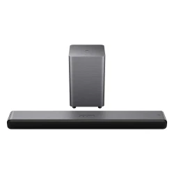 TCL S55H Sound Bar 110W Black Dolby Atmos Bluetooth Wireless Subwoofer Compatibility with Various TVs Enhanced Audio Experience for Home Theater System