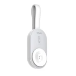 شاحن لاسلكي محمول LDNIO AW005 صغير 1200mAh للساعات الذكية أبيض - إل دي إن آي أو