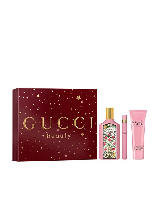 مجموعة عطر قوتشي فلورا جورجيوس غاردينيا أو دي بارفان 100 مل Xmas25 - جوتشي