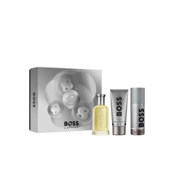Hugo Boss Boss Bottled Eau de Toilette 100ml Christmas Gift Set for Men Featuring a Stylish Fragrance and Complimentary Grooming Products for the Holidays
