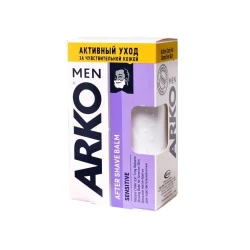 Arko Men Aftershave Balm for Sensitive Skin 150ml, Soothing Hydration, Reduces Irritation