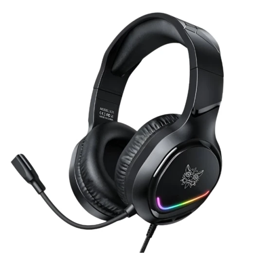 سماعة رأس أونيكوما X31 سلكية للألعاب بتقنية RGB، ميكروفون مانع للضوضاء، أسود، متوافقة مع أجهزة الكمبيوتر/PS4/Xbox سماعة رأس أونيكوما X31 سلكية للألعاب بتقنية RGB، ميكروفون مانع للضوضاء، أسود، متوافقة مع أجهزة الكمبيوتر/PS4/Xbox