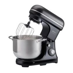 Arzum Stand Mixer AR1179B Powerful 1500W Motor Black Finish with 10 Liter Stainless Steel Bowl and 6 Variable Speeds for All Your Baking Needs