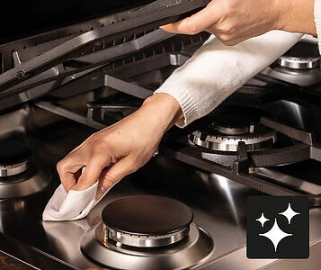 Glem Gas Specialista-SE 80x60cm Gas Oven Stainless Steel with Fan and Full Safety - Image 2