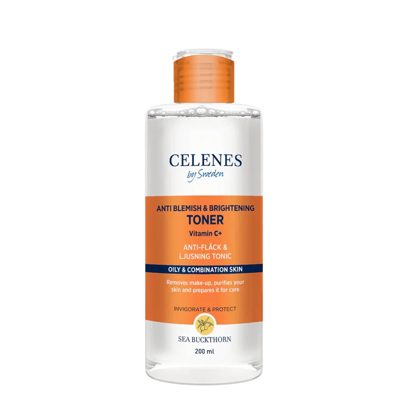 Celenes Sea Buckthorn Toner Anti Blemish Brightening Oily Combination Skin 100ml - Celenes