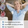 لصقات تحت الإبط نسائية ماصة للعرق للاستعمال مرة واحدة، حماية فعالة من التعرق والروائح الكريهة، مريحة وخفيفة وغير مرئية، مناسبة لجميع الملابس، عبوة 12 قطعة للاستخدام اليومي - متجر وتين - Image 7