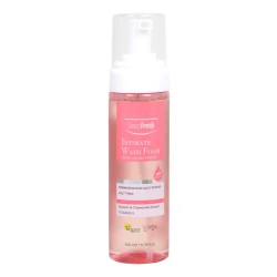 Deep Fresh Intimate Wash Foam 200ml – Gentle Feminine Hygiene Cleanser, Maintains Natural Balance, Refreshing and Soothing Formula for Sensitive Skin, Ideal for Daily Use with Long-Lasting Freshness
