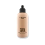 MAC Studio Face and Body Foundation C3 120ml Lightweight Satin Finish, buildable sheer to medium coverage, hydrating comfortable formula for face and body, natural glow look, suitable for all skin types daily wear - Mac