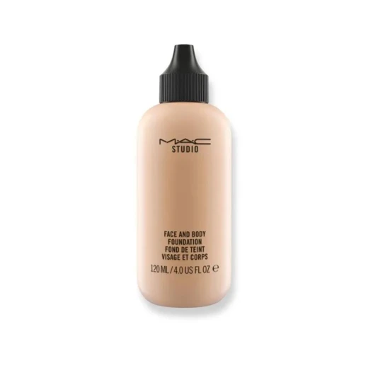 MAC Studio Face and Body Foundation C3 120ml Lightweight Satin Finish, buildable sheer to medium coverage, hydrating comfortable formula for face and body, natural glow look, suitable for all skin types daily wear MAC Studio Face and Body Foundation C3 120ml Lightweight Satin Finish, buildable sheer to medium coverage, hydrating comfortable formula for face and body, natural glow look, suitable for all skin types daily wear